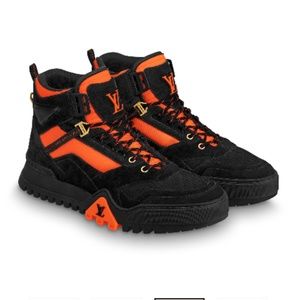 LV Orange/Black Hiking Ankle Boots – THE-ECHELON